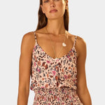 Natalie Martin Heath Cami Wildflower Spice close-up floral camisole neckline detail