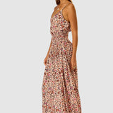 Natalie Martin Heath Cami Wildflower Spice side profile with lightweight drape
