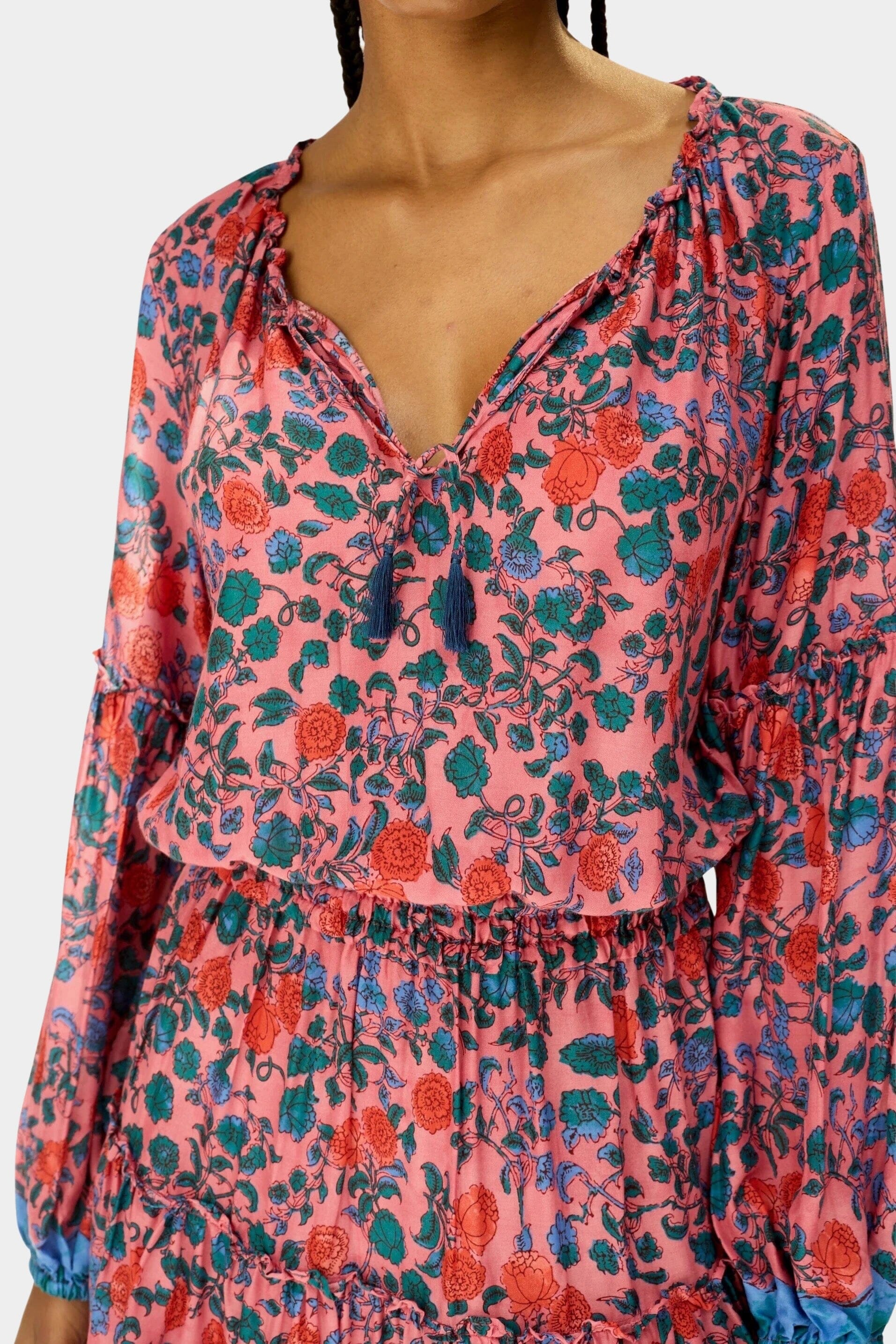 Natalie Martin | Maggie Dress In Rose Bandana - SHOP YUCCA Dresses NATALIE MARTIN - YUCCA 