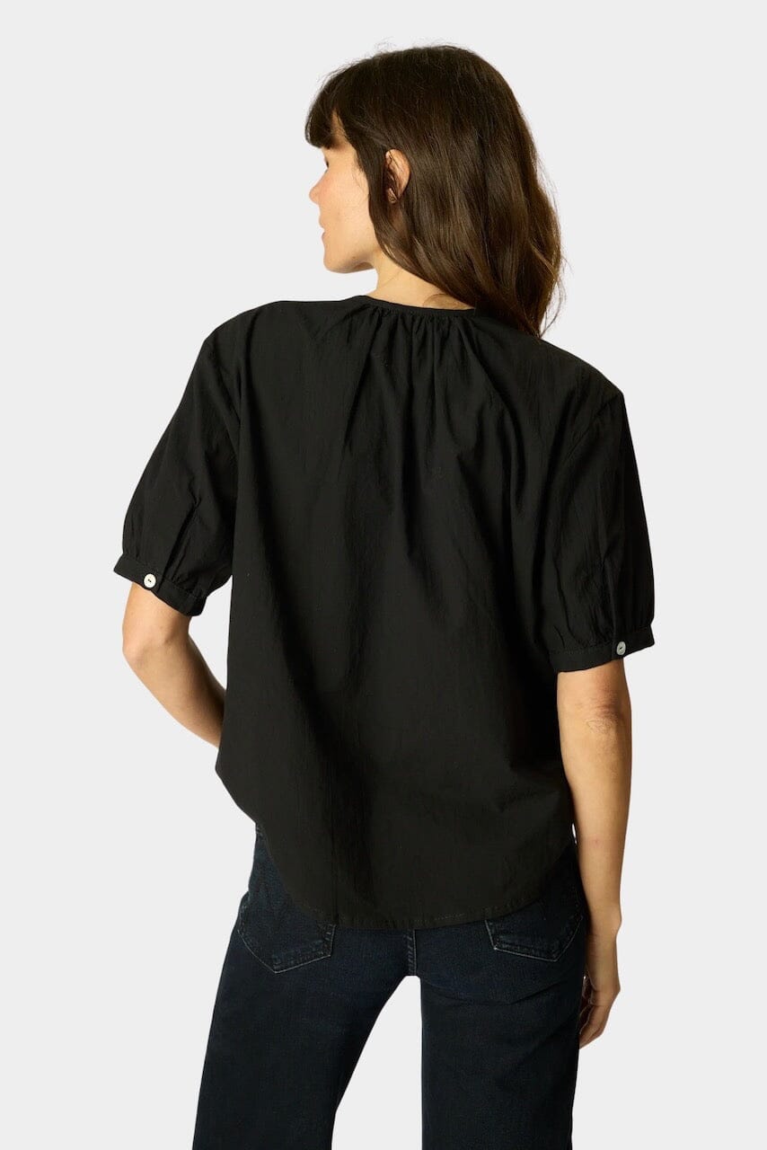 Natalie Martin | Violet Top In Black - SHOP YUCCA Shirts & Tops NATALIE MARTIN - YUCCA 