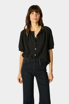 Natalie Martin | Violet Top In Black - SHOP YUCCA Shirts & Tops NATALIE MARTIN - YUCCA 