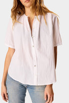 Natalie Martin | Violet Top In White - SHOP YUCCA Shirts & Tops NATALIE MARTIN - YUCCA 