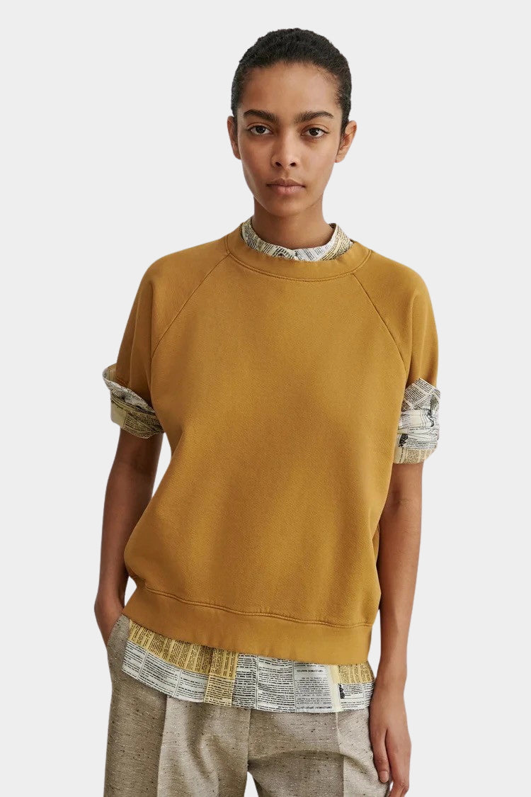 Rachel Comey - Billi Sweatshirt - Camel - Shirts & Tops - YUCCA, boutiques Denver, women’s high quality sweatshirt.