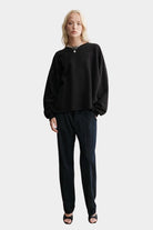 Rachel Comey - Fonder Sweatshirt - Charcoal - Sweatshirts - YUCCA, women’s clothing store Denver, high quality sweatshirt.