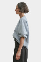 Rachel Comey - Fond Sweatshirt - Blue - Sweatshirts - YUCCA, women’s clothing store Denver, high quality sweatshirt.