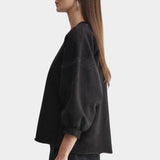 Rachel Comey - Fond Sweatshirt - Charcoal - Sweatshirt - YUCCA, Yucca store Denver, women’s high quality sweatshirt.