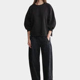 Rachel Comey - Fond Sweatshirt - Charcoal - Sweatshirt - YUCCA, Yucca store Denver, women’s high quality sweatshirt.