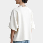 Rachel Comey - Fond Sweatshirt - Dirty White - Sweatshirts - YUCCA, Yucca store Denver, women’s high quality sweatshirt.