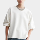 Rachel Comey - Fond Sweatshirt - Dirty White - Sweatshirts - YUCCA, Yucca store Denver, women’s high quality sweatshirt.