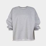 Fond Sweatshirt, Grey Melange