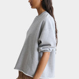 Fond Sweatshirt, Grey Melange