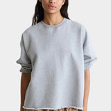 Fond Sweatshirt, Grey Melange