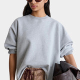 Fond Sweatshirt, Grey Melange