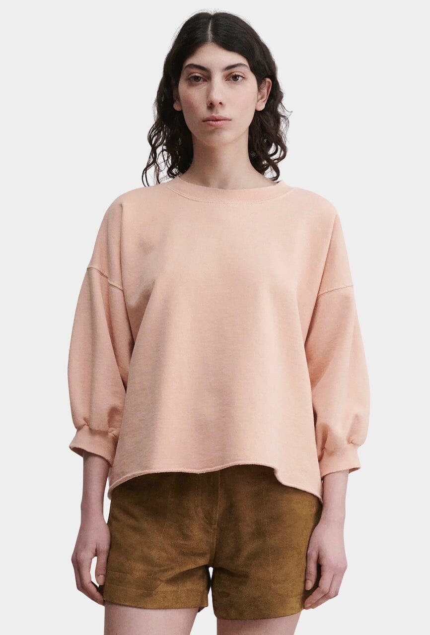 Rachel Comey | Fond Sweatshirt In Melon - SHOP YUCCA Shirts & Tops RACHEL COMEY - YUCCA 