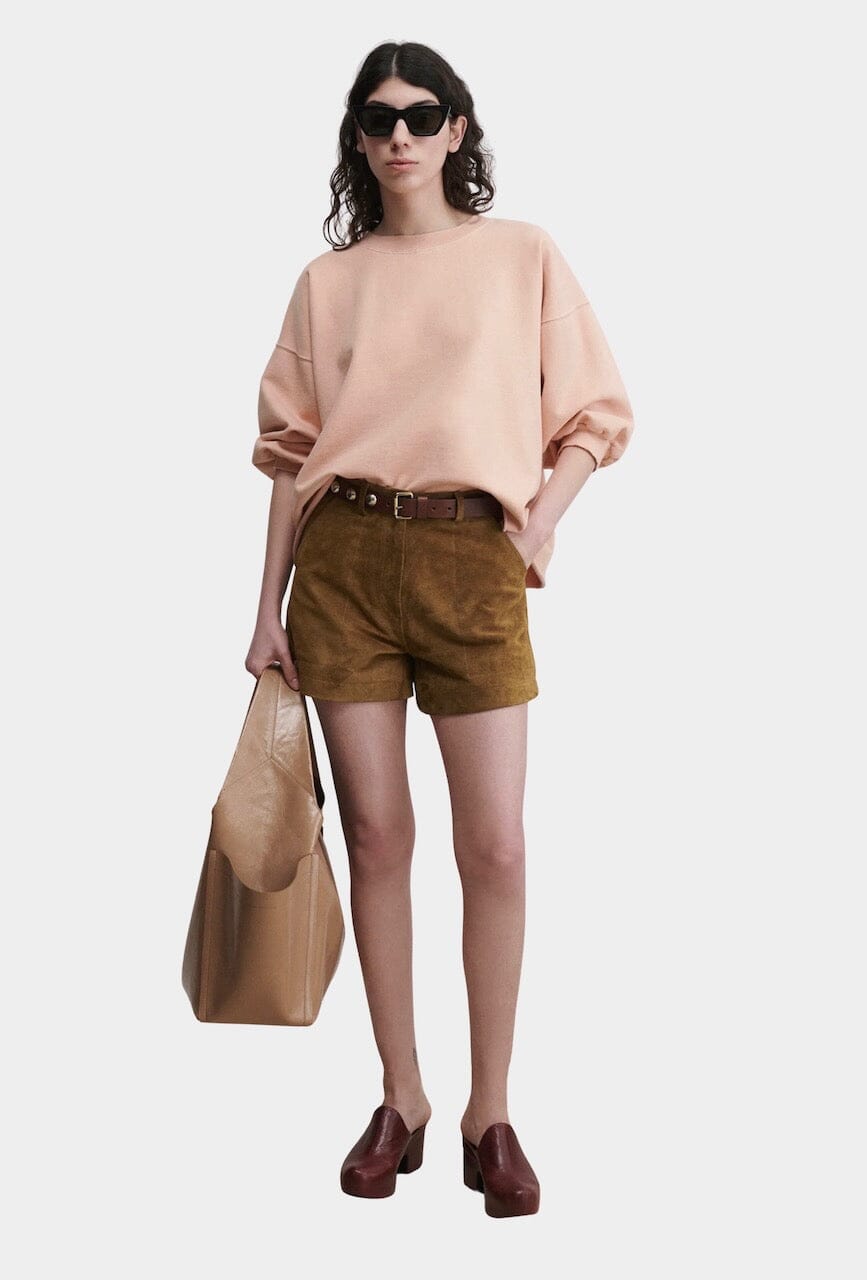 Rachel Comey | Fond Sweatshirt In Melon - SHOP YUCCA Shirts & Tops RACHEL COMEY - YUCCA 