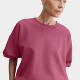 Rachel Comey Fond sweatshirt rose cotton crewneck relaxed fit drop shoulders