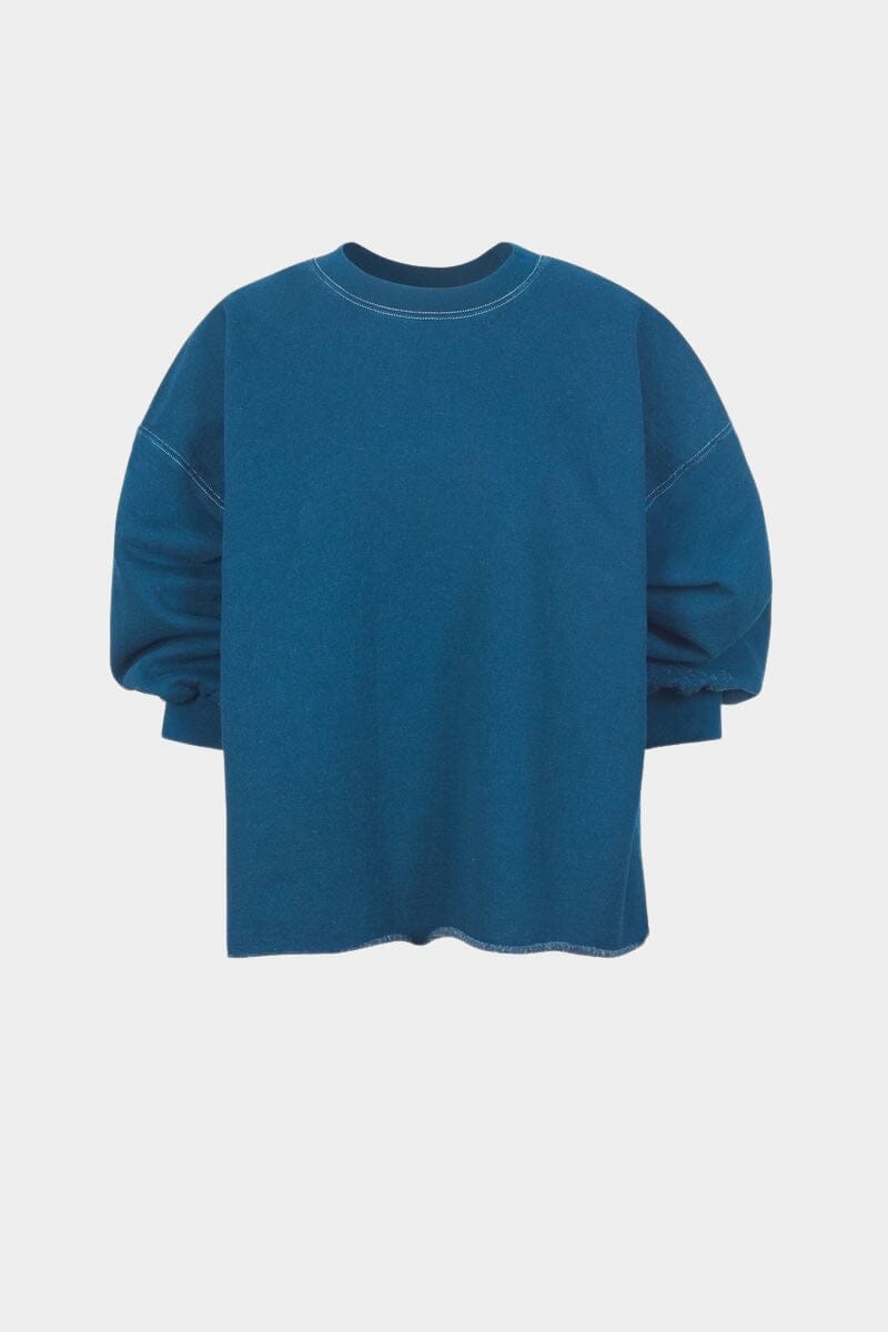 Rachel Comey | Fond Sweatshirt In Teal - SHOP YUCCA Shirts & Tops RACHEL COMEY - YUCCA 