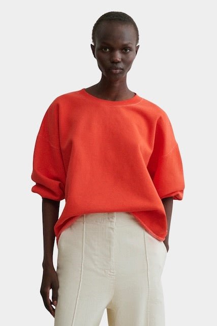 Rachel Comey - Fond Sweatshirt - Tomato - Sweatshirts - YUCCA, women’s clothing store Denver, high quality sweatshirt.