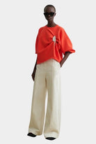 Rachel Comey - Fond Sweatshirt - Tomato - Sweatshirts - YUCCA, women’s clothing store Denver, high quality sweatshirt.