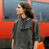 Football Tee, Ash