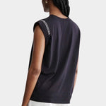 Rachel Comey - Miles Tee - Black - Shirts & Tops - YUCCA, Boutiques Denver, stylish tops for women, high quality casual tops.