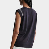 Rachel Comey - Miles Tee - Black - Shirts & Tops - YUCCA, Boutiques Denver, stylish tops for women, high quality casual tops.