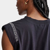 Rachel Comey - Miles Tee - Black - Shirts & Tops - YUCCA, Boutiques Denver, stylish tops for women, high quality casual tops.