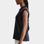 Rachel Comey - Miles Tee - Black - Shirts & Tops - YUCCA, Boutiques Denver, stylish tops for women, high quality casual tops.
