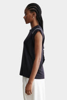 Rachel Comey | Miles Tee In Black - SHOP YUCCA Shirts & Tops RACHEL COMEY - YUCCA 