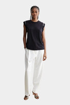 Rachel Comey | Miles Tee In Black - SHOP YUCCA Shirts & Tops RACHEL COMEY - YUCCA 