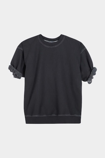 Rachel Comey - Stanza Sweatshirt - Charcoal - Sweatshirts - YUCCA, women’s clothing store Denver, high quality sweatshirt.