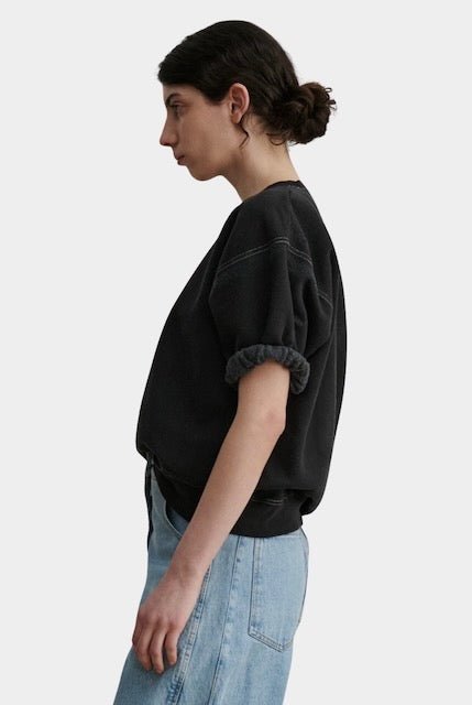 Rachel Comey - Stanza Sweatshirt - Charcoal - Sweatshirts - YUCCA, women’s clothing store Denver, high quality sweatshirt.