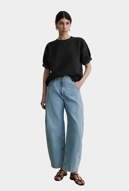 Rachel Comey - Stanza Sweatshirt - Charcoal - Sweatshirts - YUCCA, women’s clothing store Denver, high quality sweatshirt.