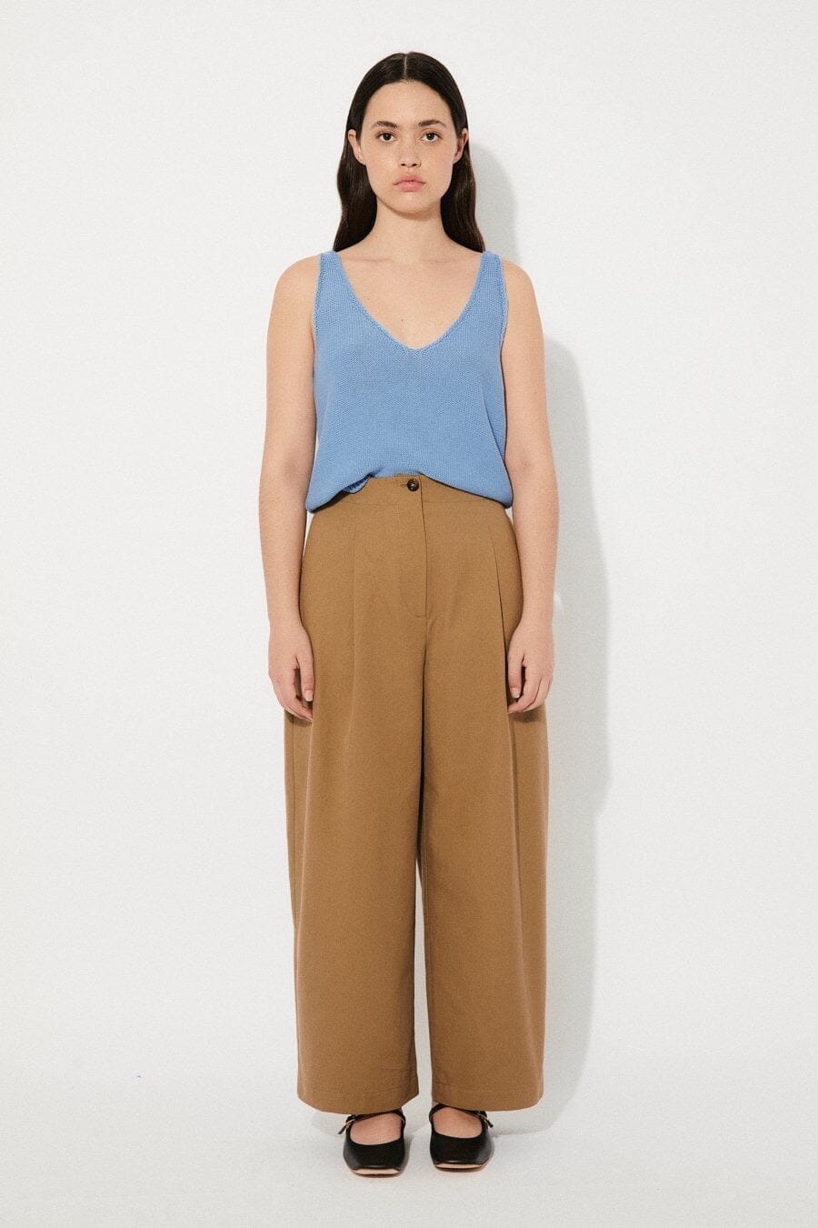 Rita Row | Candid Top In Blue - SHOP YUCCA Shirts & Tops RITA ROW - YUCCA 