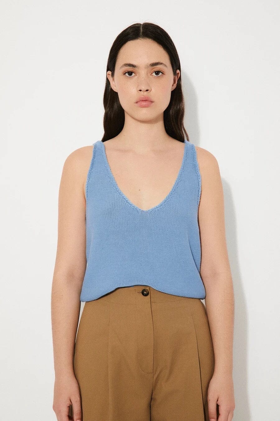 Rita Row | Candid Top In Blue - SHOP YUCCA Shirts & Tops RITA ROW - YUCCA 