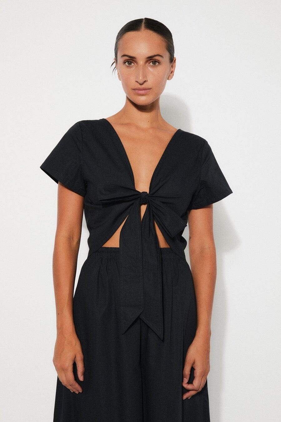 Rita Row | Liana Top In Dark Blue - SHOP YUCCA Shirts & Tops RITA ROW - YUCCA 