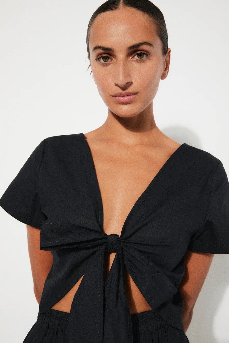 Rita Row | Liana Top In Dark Blue - SHOP YUCCA Shirts & Tops RITA ROW - YUCCA 