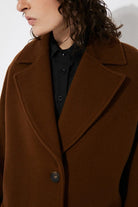 Rita Row | Monestero Coat In Brown - SHOP YUCCA Coats & Jackets RITA ROW - YUCCA 