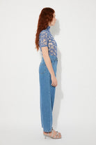 Rita Row | Moss Top In Blue - SHOP YUCCA Shirts & Tops RITA ROW - YUCCA 