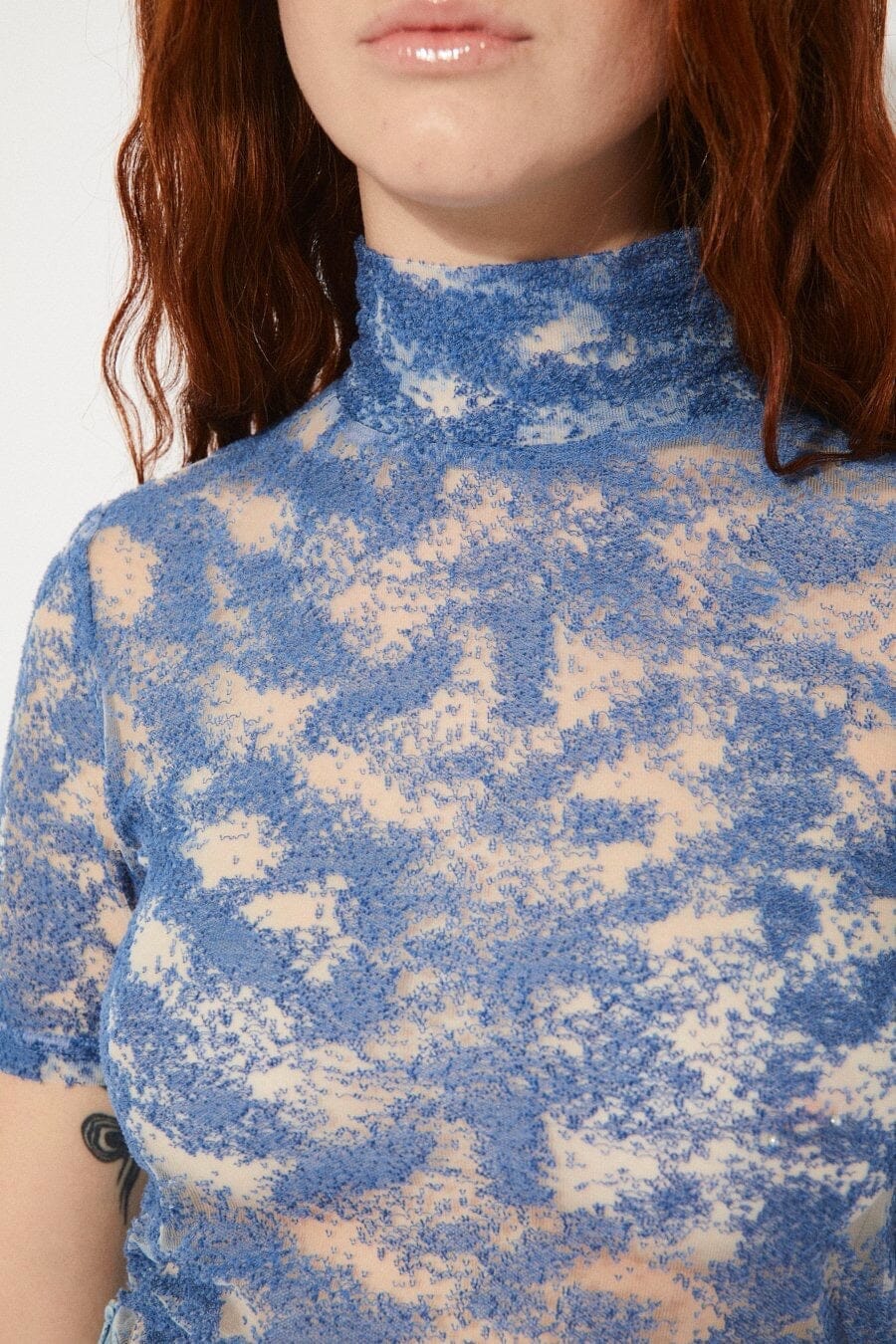 Rita Row | Moss Top In Blue - SHOP YUCCA Shirts & Tops RITA ROW - YUCCA 