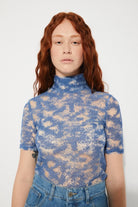 Rita Row | Moss Top In Blue - SHOP YUCCA Shirts & Tops RITA ROW - YUCCA 
