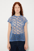 Rita Row | Musel Top In Blue - SHOP YUCCA Shirts & Tops RITA ROW - YUCCA 
