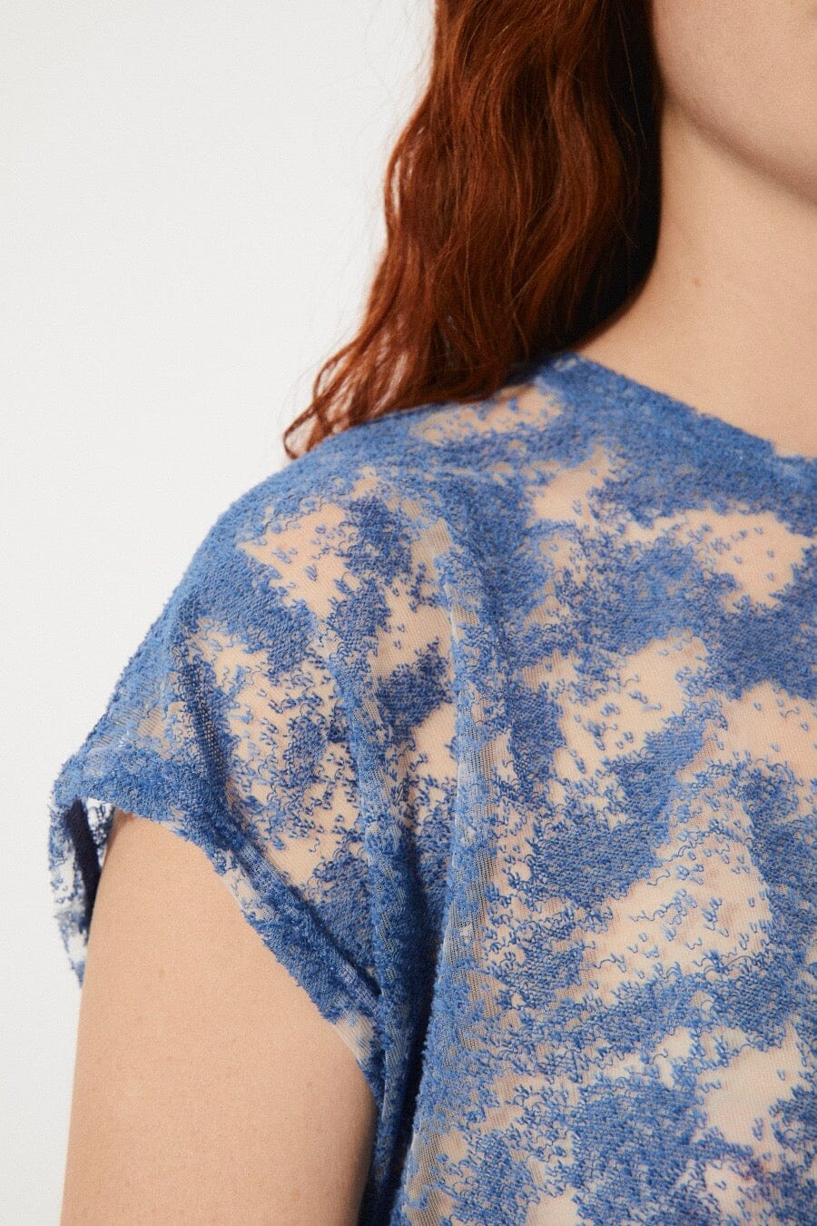 Rita Row | Musel Top In Blue - SHOP YUCCA Shirts & Tops RITA ROW - YUCCA 