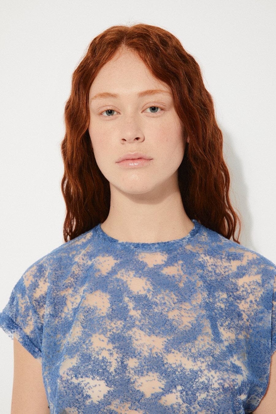 Rita Row | Musel Top In Blue - SHOP YUCCA Shirts & Tops RITA ROW - YUCCA 