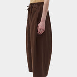 Rita Row Paradiso Pants brown organic cotton pants side angle view