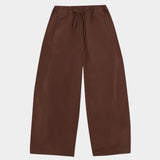 Rita Row Paradiso Pants brown cotton barrel leg pants flat lay front view
