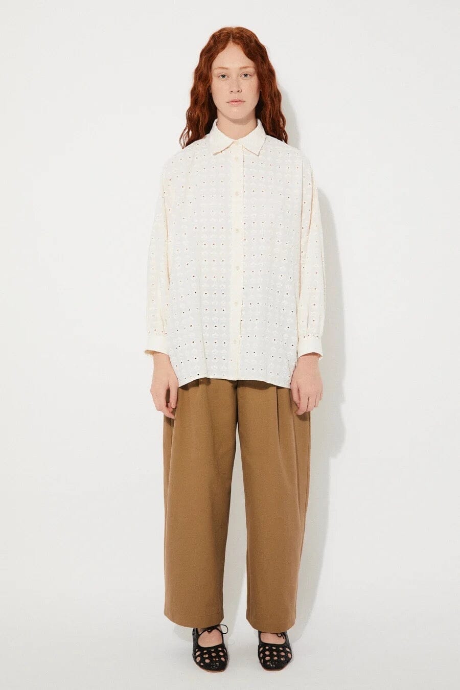 Rita Row | Seed Shirt In Beige - SHOP YUCCA Shirts & Tops RITA ROW - YUCCA 