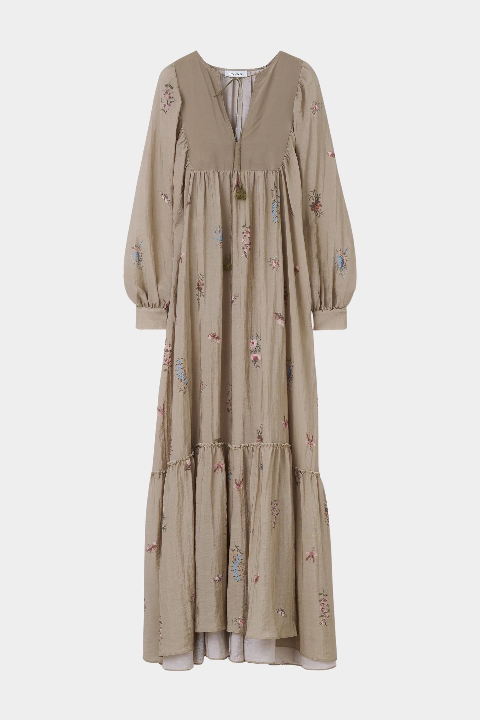 rodebjer silk dress The Windy light silk dress in Trailing