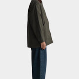 Painter Coat Herringbone, Moss