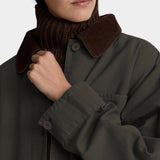 Painter Coat Herringbone, Moss